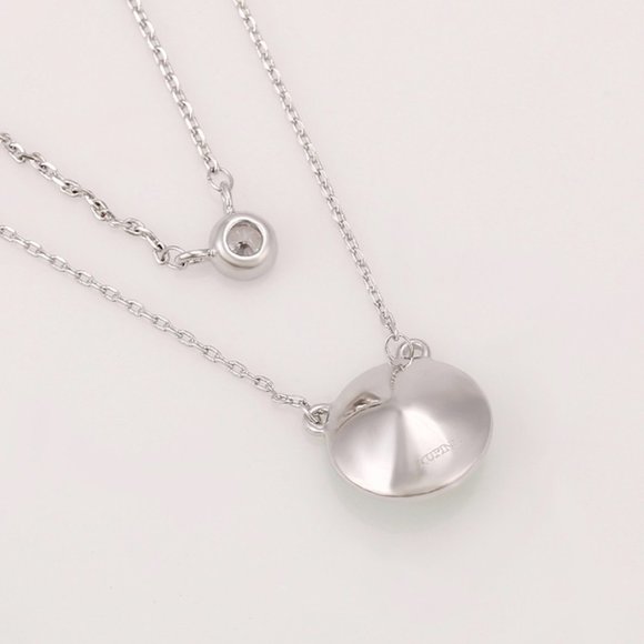 Double Layer Swarovski Round Necklace - Picture 3 of 8